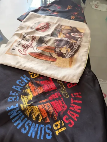 3 capas de almofada praianas