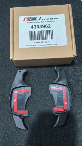 Paddle Shifter Set - Flat Black Para carros VW Golf GTI e Jetta GLI 