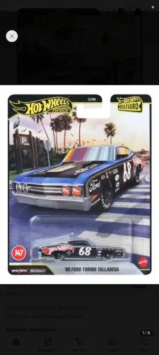 Hotwheels Premium 69 Ford Torino Taladega
