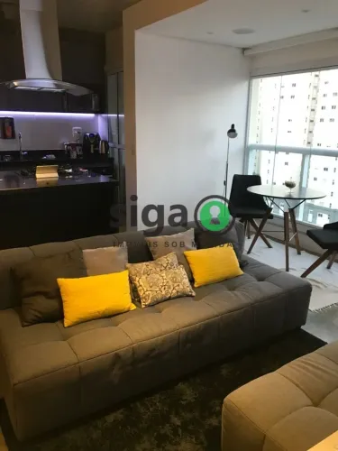 Apartamento para locação de 45m² com 1 quarto/suíte m Moema, São Paulo - SP