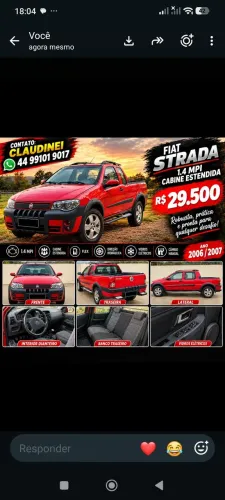 Fiat Strada Trekking 1.4 MPI Fire Flex 8V CE 2007