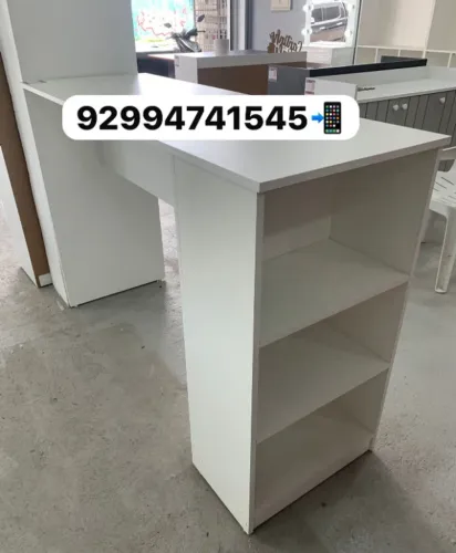 Bancada gourmet branca em mdf