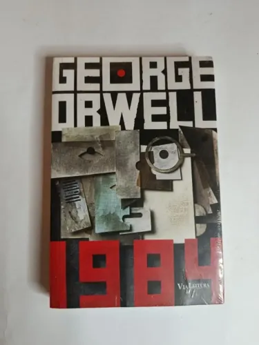 livro 1984 de george orwell edição com postais + marcador lacrado