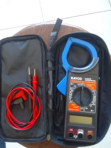 Alicate Amperímetro Multimetro Rayco