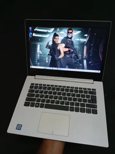 Notebook Lenovo Branco impecável