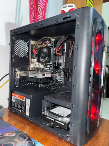 PC Gamer RX 550 4GB | 16GB RAM | SSD 446GB + HD 1TB