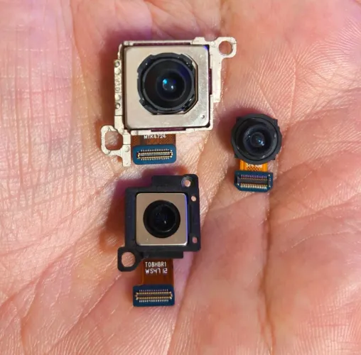 Kit Câmeras Traseiras Originais Samsung Galaxy S23 FE Retiradas Semi Novas