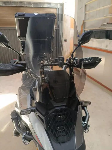 Bolha Alta 46cm Vstrom 800 Fumê.