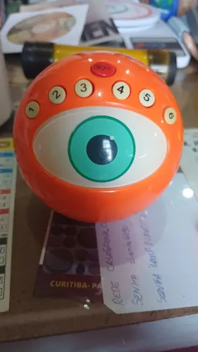 Brinquedo Se Vira da Estrela funcionando