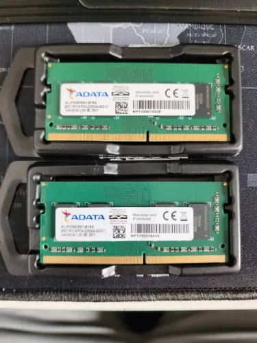 Kit Memória RAM 8GB DDR4 3200MHz SODIMM Adata (Notebook)