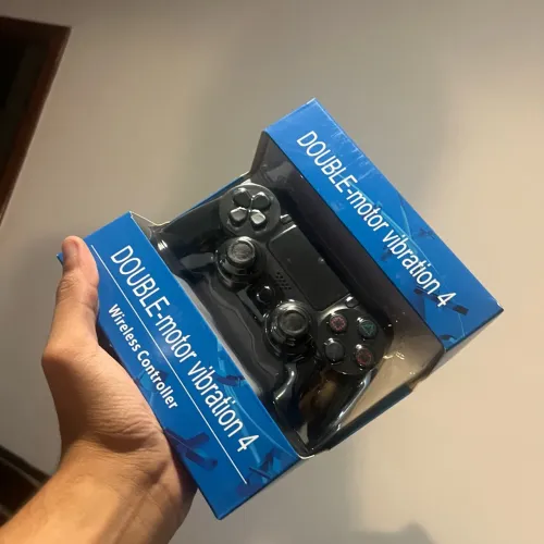CONTROLE PS4/PC/CELULAR + NOVO NA CAIXA + ACEITO CARTÃO