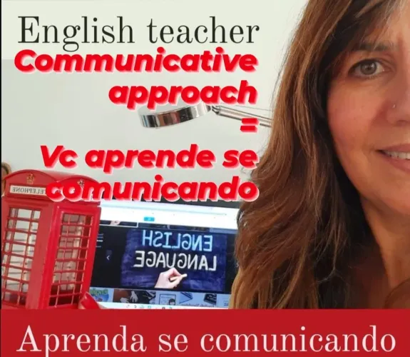 Professora de português para estrangeiros e inglês para brasileiros 