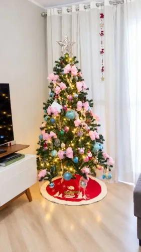 Árvore de Natal 180cm já decorada