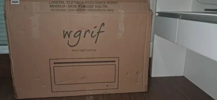 Lareira elétrica Wgrif
