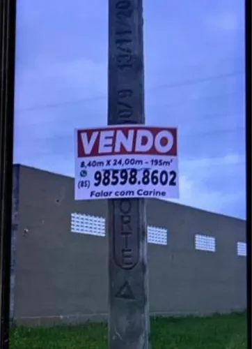 Vendo Terreno 8.40 x 24,00 195m.