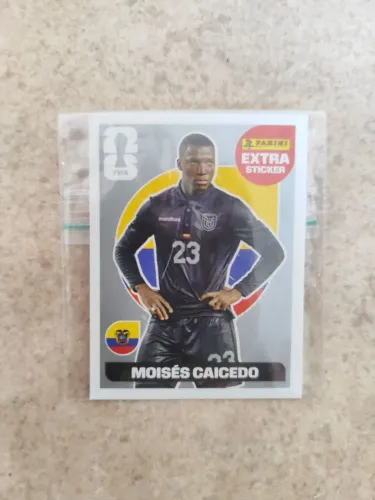 Figurinha legend prata do Moisés caicedo