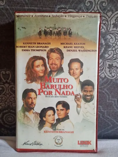 VHS FILME - MUITO BARULHO PARA NADA (CLÁSSICO) LOOK FILMES