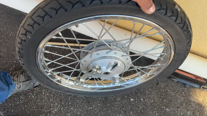 Roda dinheiro cg 160 a tambor 