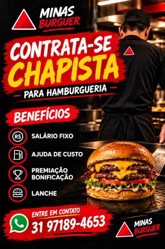( Vagas ) Chapista - Motoqueiro