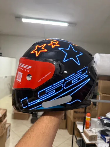 Capacete ls2 Neon - Tamanho 58 - Fechado na caixa