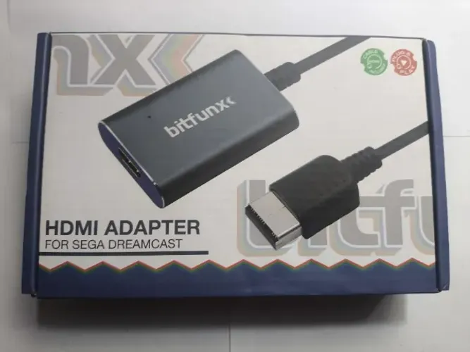 Cabo Adaptador Hdmi Para Sega Dreamcast Bitfunx Original