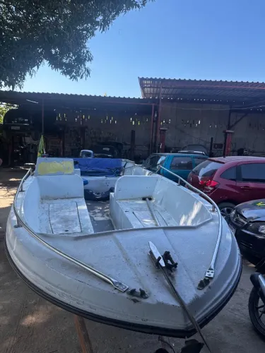 Lancha motor 40hp 2 tempos 
