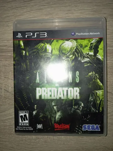 Jogo Aliens vs predador -PS3