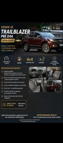 Chevrolet Trailblazer Premier 2.8 TB Diesel Aut. 2020