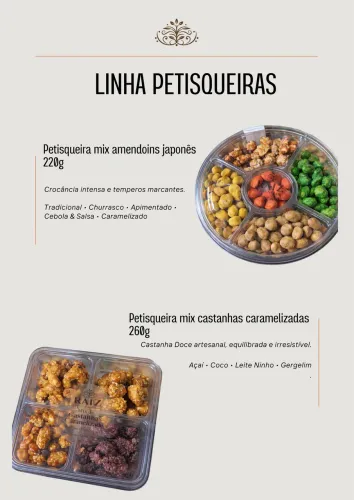 Petisqueira de Amendoim Japonês 