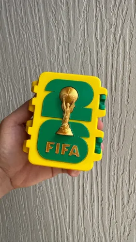 Porta figurinhas copa 2026