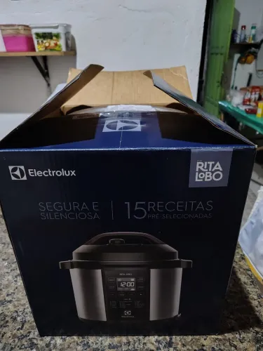 Panela de pressão elétrica Electrolux experience com nota fiscal zerada na caixa