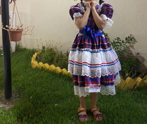 Vestido junino, vendo os dois por R$ 180