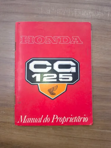 Manual cg 79 a 82 original Honda