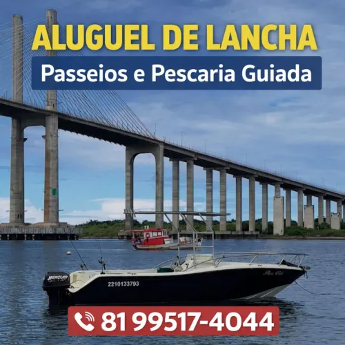 Passeio privado de lancha e pescaria guiada