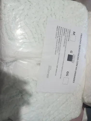 Fralda geriátrica 