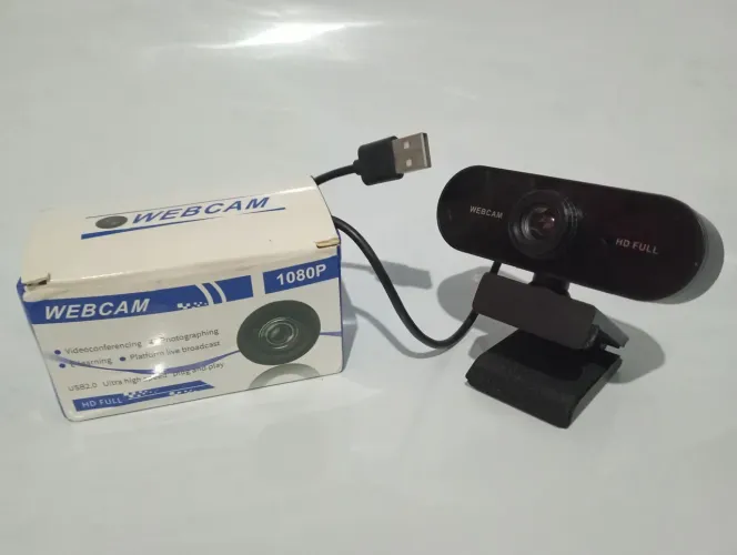Webcam USB Full HD 1080p genérica