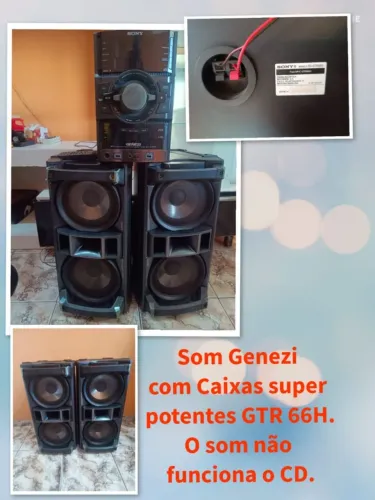CAIXA ACÚSTICA SONY (PAR) MHC- GTR 66H COM 700W
