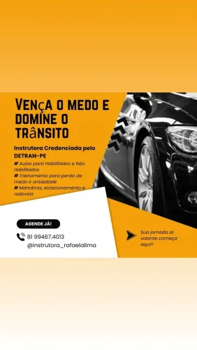 Aulas de Direção p/ Habilitados e Iniciantes - Instrutora Credenciada