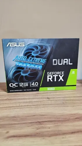 RTX 3060, 12GB, ASUS DUAL EXTREME - 6 MESES DE GARANTIA