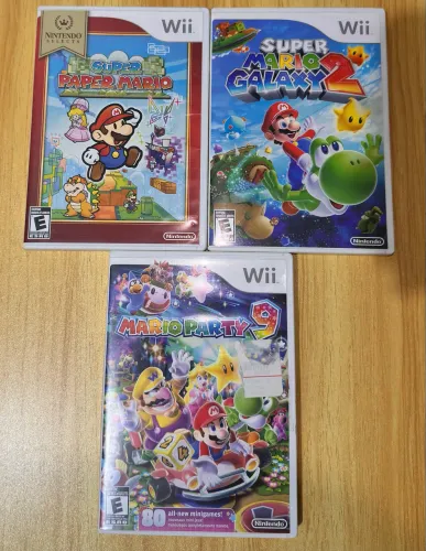 Jogos Super Mario Nintendo Wii
