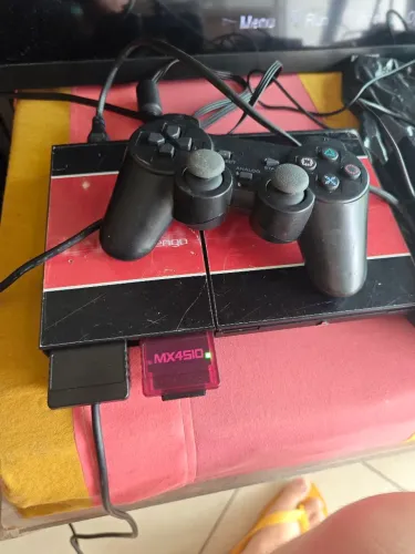 PS2 slim + MX4SIO 64gb