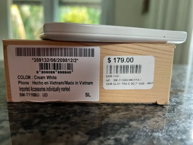 Tablet Samsung Galaxy Tab E - 8GB