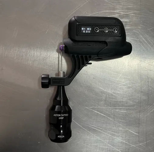 Máquina de Tatuagem Electro Pop + Fonte Power 1 - Kit Completo