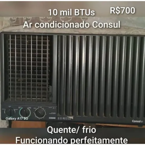 Ar condicionado Consul 10 mil BTUs quente e frio
