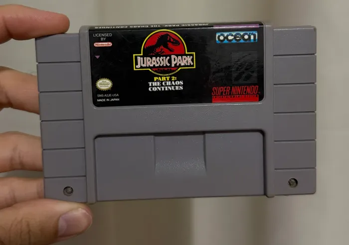 Jurassic park 2 super Nintendo