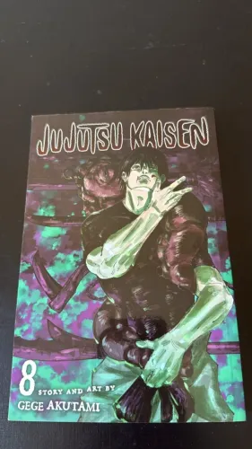 Jujutsu Kaisen Vol. 8 em Inglês Original VIZ Media