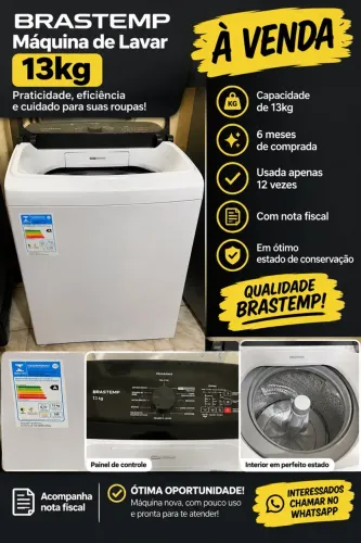 Máquina Brastemp 13kg