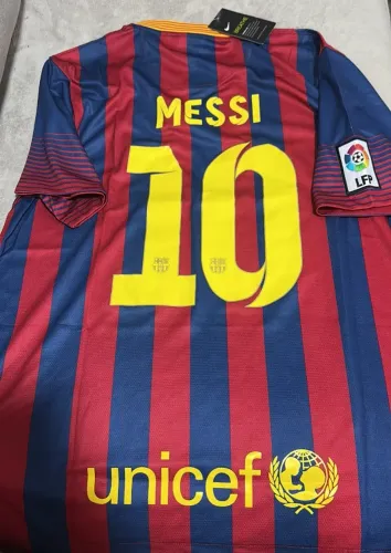camisa Barcelona principal 2013-14 personalizada messi 10