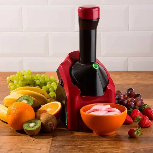 Máquina de Sorvete Natural Yonanas Vermelha 110v - Perfeito Estado