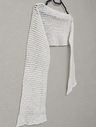 Crochê - casaco/blusa